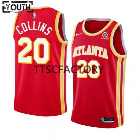 Kinder NBA Atlanta Hawks Trikot John Collins 20 Nike 2022-23 Icon Edition Rot Swingman